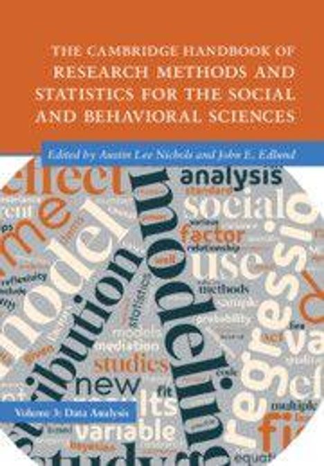 "The Cambridge Handbook of Research Methods and Statistics for the Social and Behavioral Sciences." Wörter wie "model".
