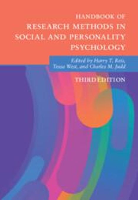 Handbook of Research Methods in Social and Personality Psychology, Buch