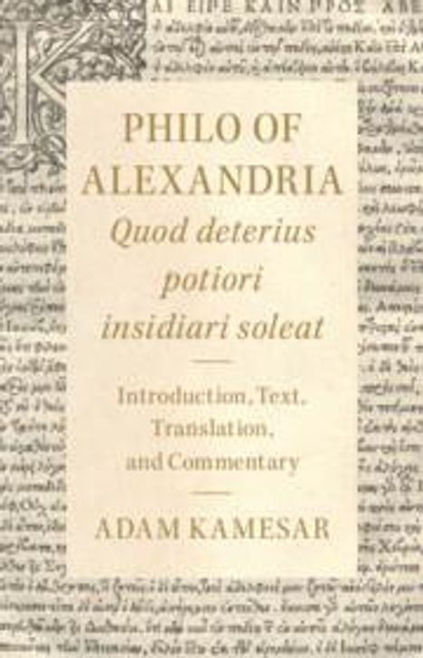 Philo of Alexandria, Buch