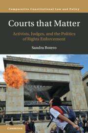 Sandra Botero (Universidad del Rosario, Colombia): Courts that Matter, Buch