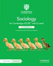 Jonathan Blundell: Cambridge IGCSE(TM) and O Level Sociology Coursebook with Digital Access (2 Years), Buch