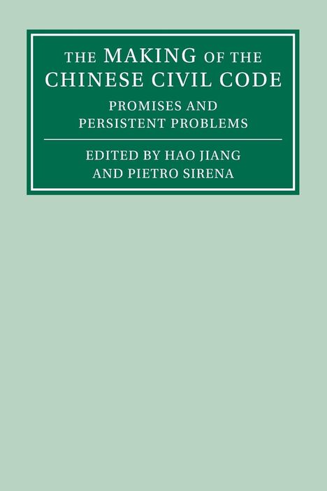 The Making of the Chinese Civil Code, Buch