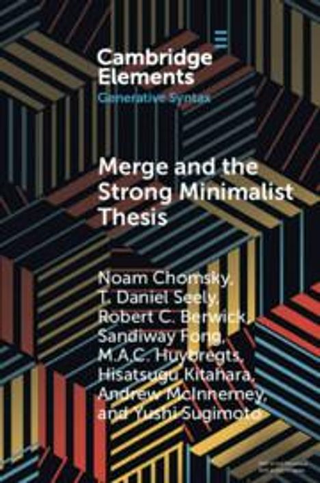 Noam Chomsky: Merge and the Strong Minimalist Thesis, Buch