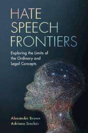 Alexander Brown: Hate Speech Frontiers, Buch