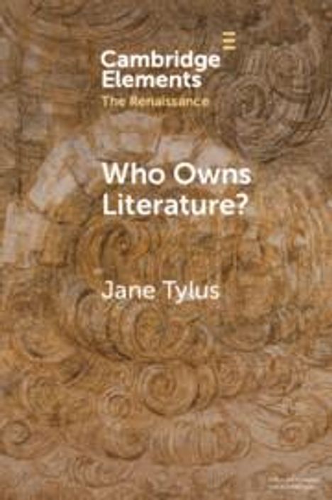 Jane Tylus: Who Owns Literature?, Buch