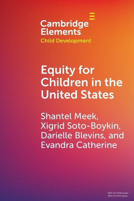 Shantel Meek: Equity for Children in the United States, Buch