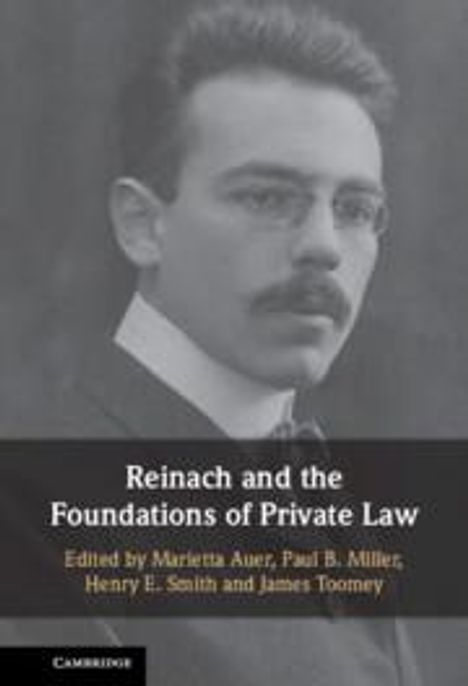 Reinach and the Foundations of Private Law, Buch