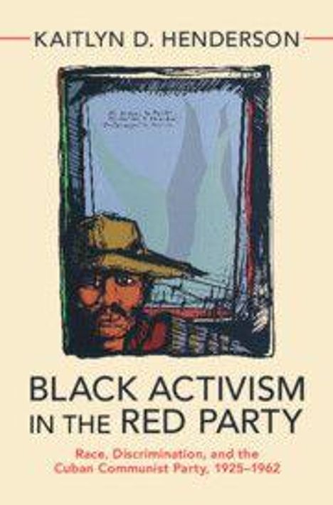 Kaitlyn D. Henderson, "Black Activism in the Red Party", Illustration eines Mannes mit Hut, gedeckte Farben.