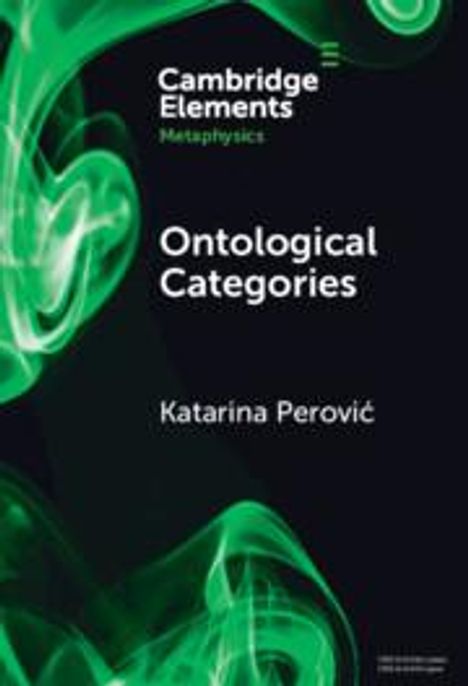 Katarina Perovic: Ontological Categories, Buch