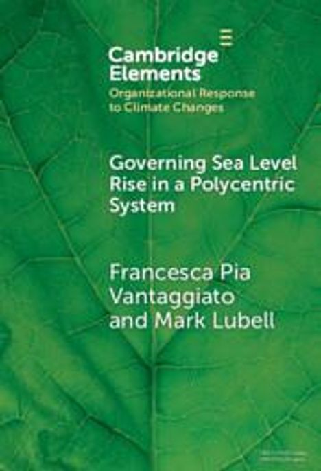 Francesca Pia Vantaggiato: Governing Sea Level Rise in a Polycentric System, Buch