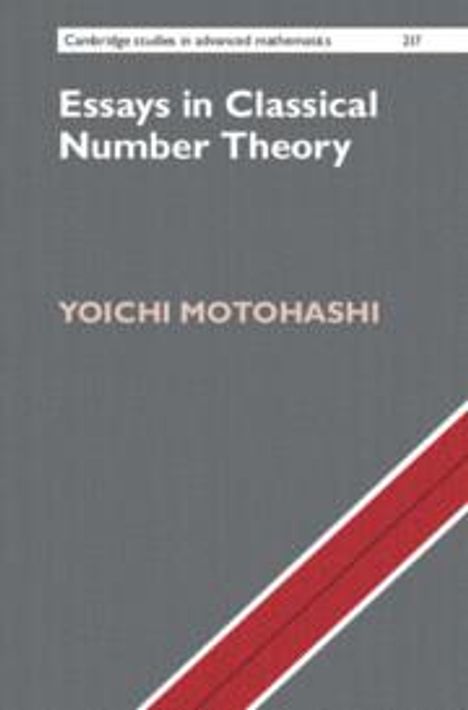 Yoichi Motohashi: Essays in Classical Number Theory, Buch