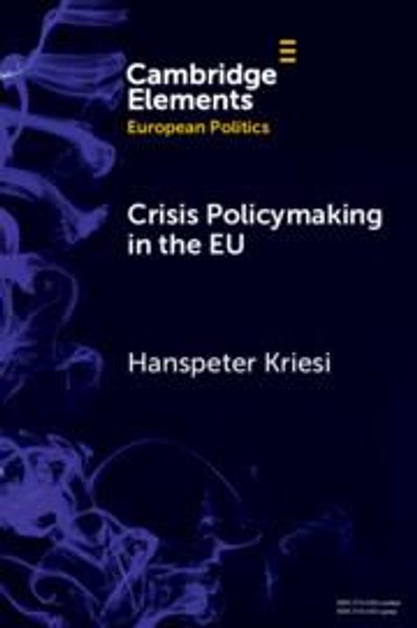 Hanspeter Kriesi: Crisis Policymaking in the EU, Buch