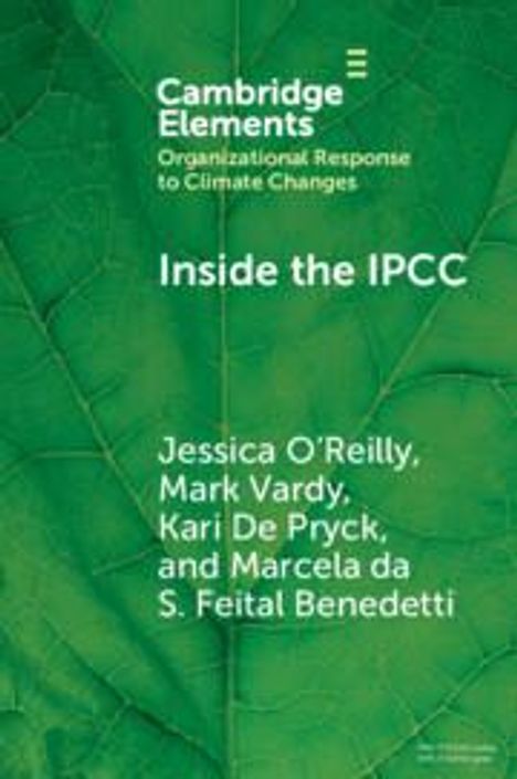 Jessica Leigh O'Reilly: Inside the IPCC, Buch