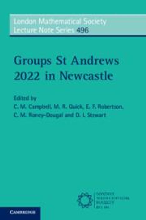 Groups St Andrews 2022 in Newcastle, Buch