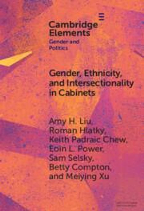 Amy H. Liu: Gender, Ethnicity, and Intersectionality in Cabinets, Buch