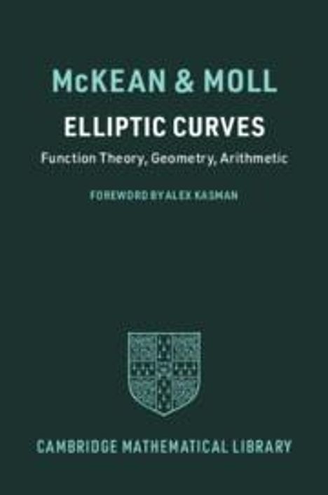 Henry Mckean: Elliptic Curves, Buch