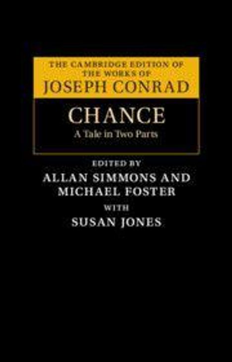 Joseph Conrad: Chance, Buch