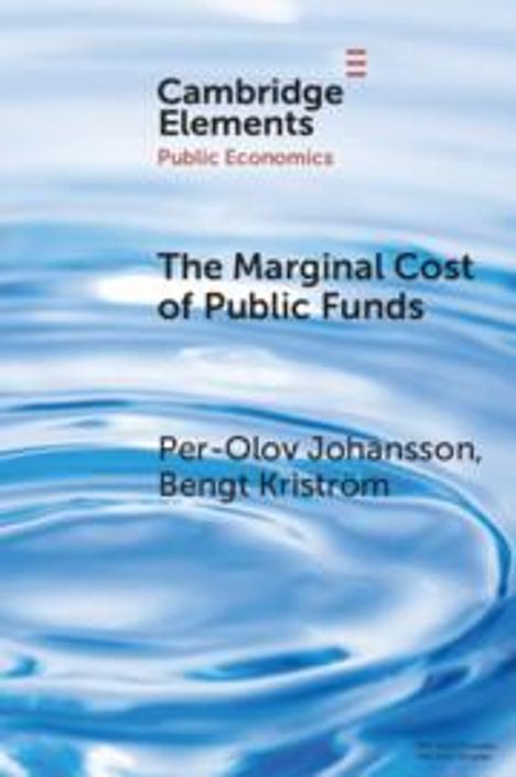 Bengt Kristrom: The Marginal Cost of Public Funds, Buch