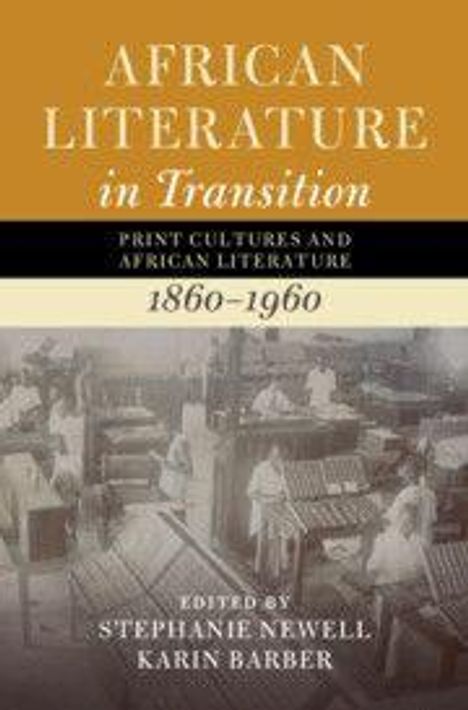 African Literature in Transition: Volume 3, Buch