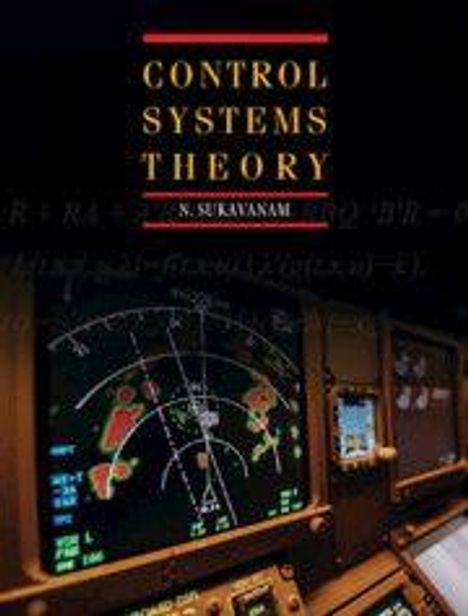 "CONTROL SYSTEMS THEORY" steht oben. Darunter eine Flugzeugradarkonsole in einem Cockpit.