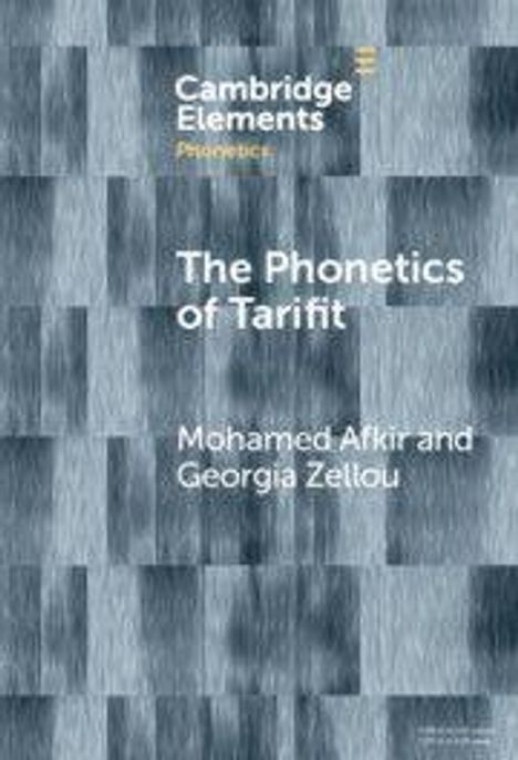 Mohamed Afkir: The Phonetics of Tarifit, Buch