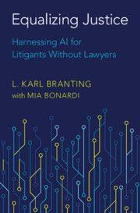 „Equalizing Justice. Harnessing AI for Litigants Without Lawyers.“ Autoren: L. Karl Branting und Mia Bonardi. Geometrisches Muster.