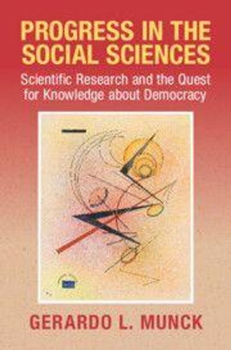 "Progress in the Social Sciences" von Gerardo L. Munck. Abstrakte geometrische Illustration mit Linien und Formen.