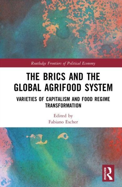 "The BRICS and the Global Agrifood System," oben blauer Hintergrund, unten rötlich-bunt gemustert.