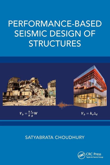 "PERFORMANCE-BASED SEISMIC DESIGN OF STRUCTURES" oben. Bilder von zerstörtem Gebäude links, modernes Gebäude rechts.
