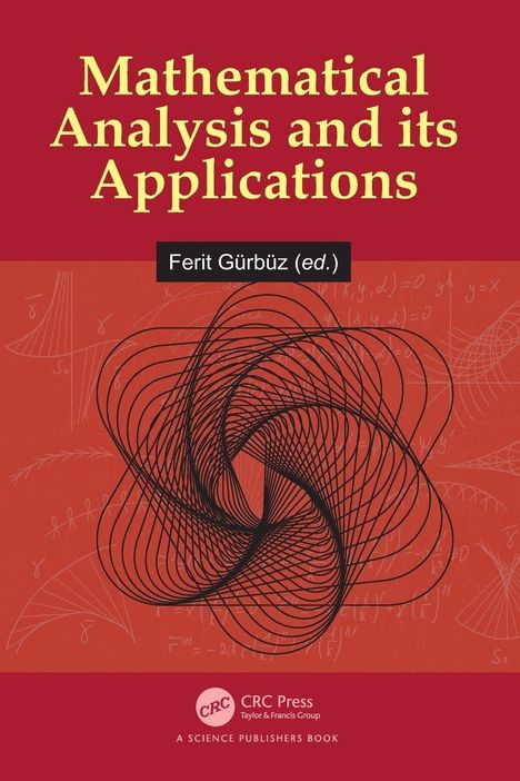 "Mathematical Analysis and its Applications", Ferit Gürbüz (ed.), Blätterformen auf rotem Hintergrund.