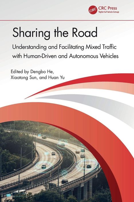 "Sharing the Road" behandelt gemischten Verkehr mit autonomen und menschlich geführten Fahrzeugen. Autobahn mit Autos.