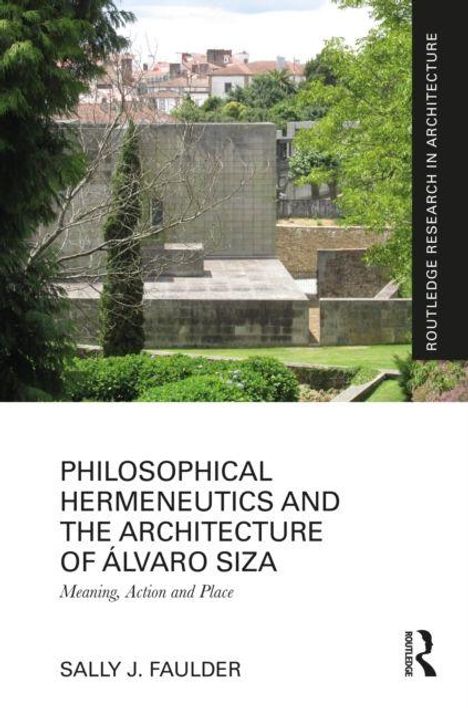 PHILOSOPHICAL HERMENEUTICS AND THE ARCHITECTURE OF ÁLVARO SIZA. Eine verwinkelte, moderne Architekturlandschaft im Grünen.