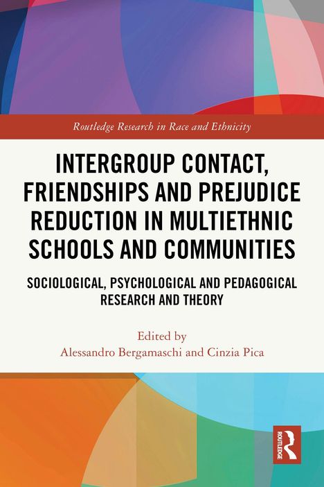 Intergroup Contact, Friendships and Prejudice Reduction in Multiethnic Schools and Communities. Bunte geometrische Muster.
