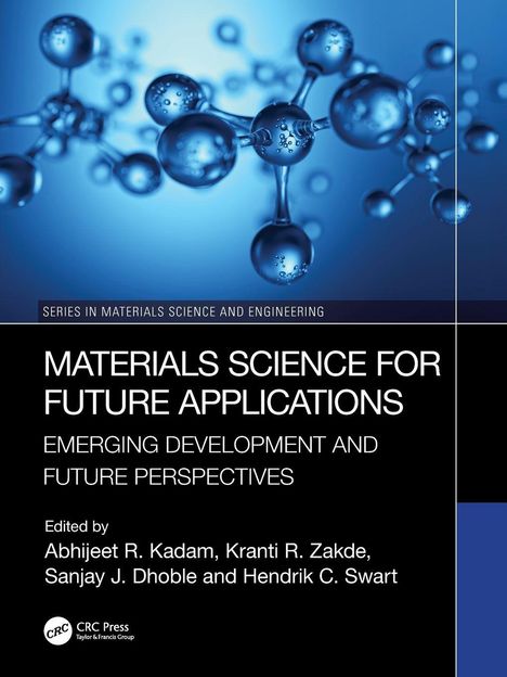 Oben „SERIES IN MATERIALS SCIENCE AND ENGINEERING“. Zentriert ein Molekülmotiv auf blauem Hintergrund.
