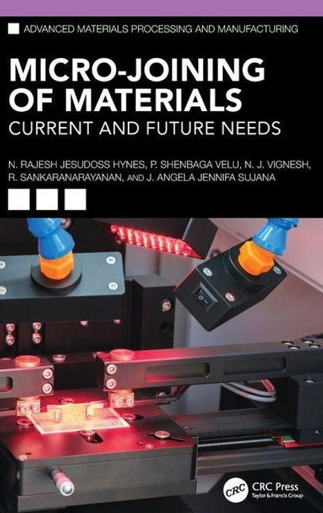 Titel: MICRO-JOINING OF MATERIALS: CURRENT AND FUTURE NEEDS. Foto von Apparaten mit Sensoren und Leuchten.