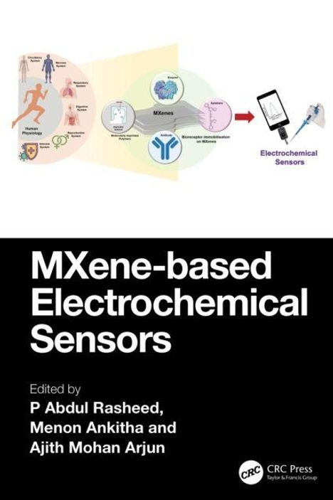"MXene-based Electrochemical Sensors", ein Buchcover, zeigt Diagramme zu Sensoranwendungen.