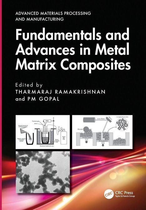 „Fundamentals and Advances in Metal Matrix Composites“, herausgegeben von Tharmaraj Ramakrishnan und PM Gopal. Vier technische Illustrationen.
