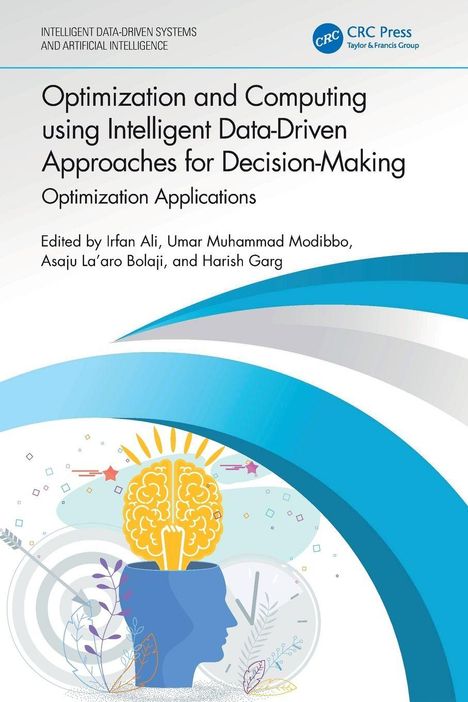 Buchcover mit Titel: "Optimization and Computing using Intelligent Data-Driven Approaches for Decision-Making".