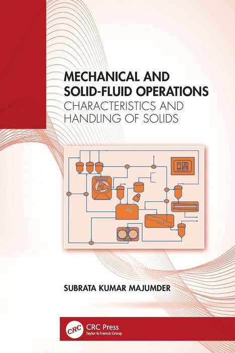 "MECHANICAL AND SOLID-FLUID OPERATIONS" oben, darunter "CHARACTERISTICS AND HANDLING OF SOLIDS". Diagramm mit Linien und Symbolen.