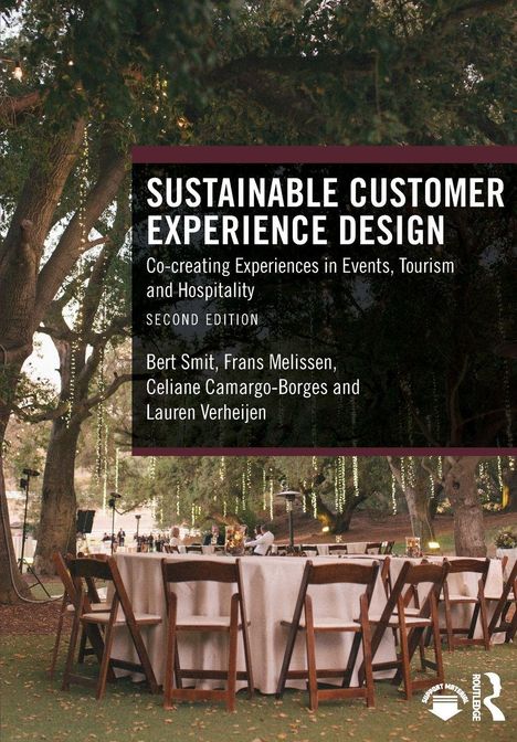 Sustainable Customer Experience Design. Co-creating Experiences in Events, Tourism and Hospitality. Waldszene mit Tischen.