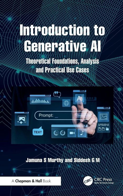 „Introduction to Generative AI: Theoretical Foundations, Analysis and Practical Use Cases“ steht in weißem Text.