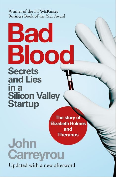 John Carreyrou: Bad Blood, Buch