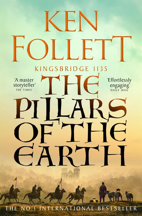Ken Follett (geb. 1949): The Pillars of the Earth, Buch