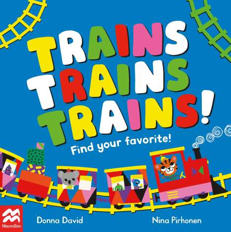 Donna David: Trains Trains Trains!, Buch