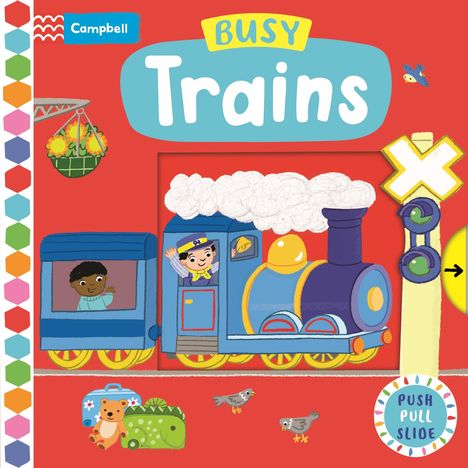 Campbell Books: Busy Trains, Buch