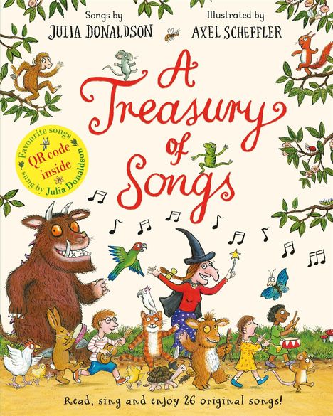 Julia Donaldson: A Treasury of Songs, Buch