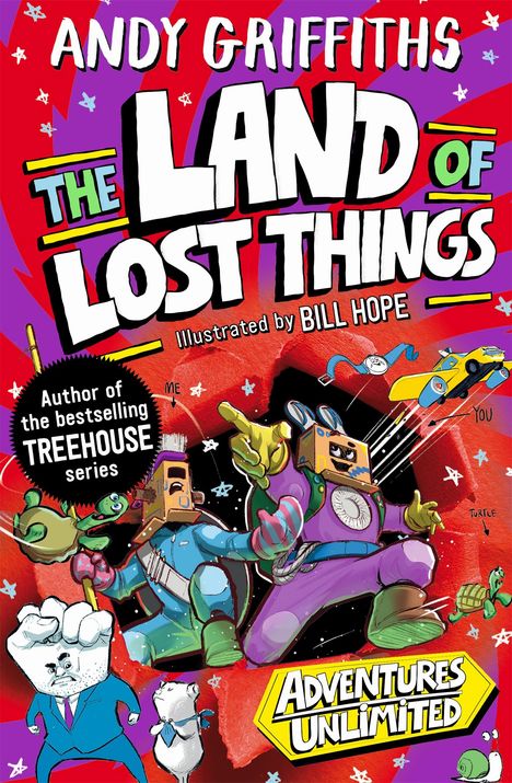 Andy Griffiths: You and Me and the Land of Lost Things, Buch