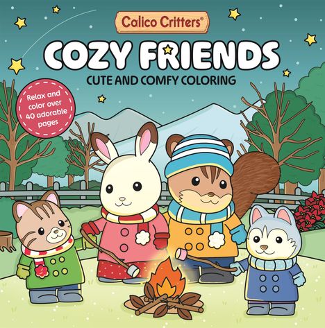 Pan MacMillan Uk: Calico Critters: Cozy Friends Coloring Book, Buch