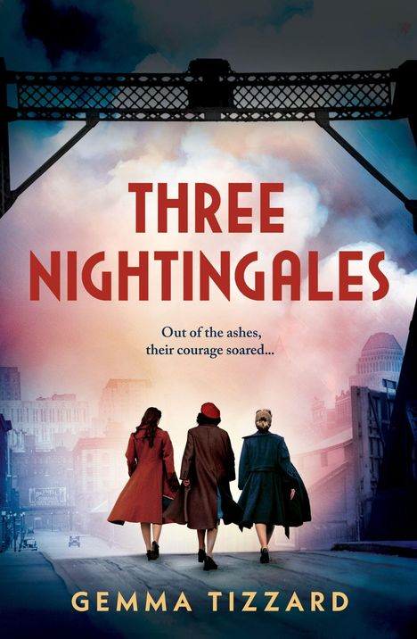 „Three Nightingales“ von Gemma Tizzard. Blaues Cover, Logo „H REVIEW“, „Cover to be revealed“.