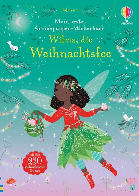 Fiona Watt: Mein erstes Anziehpuppen-Stickerbuch: Wilma, die Weihnachtsfee, Buch